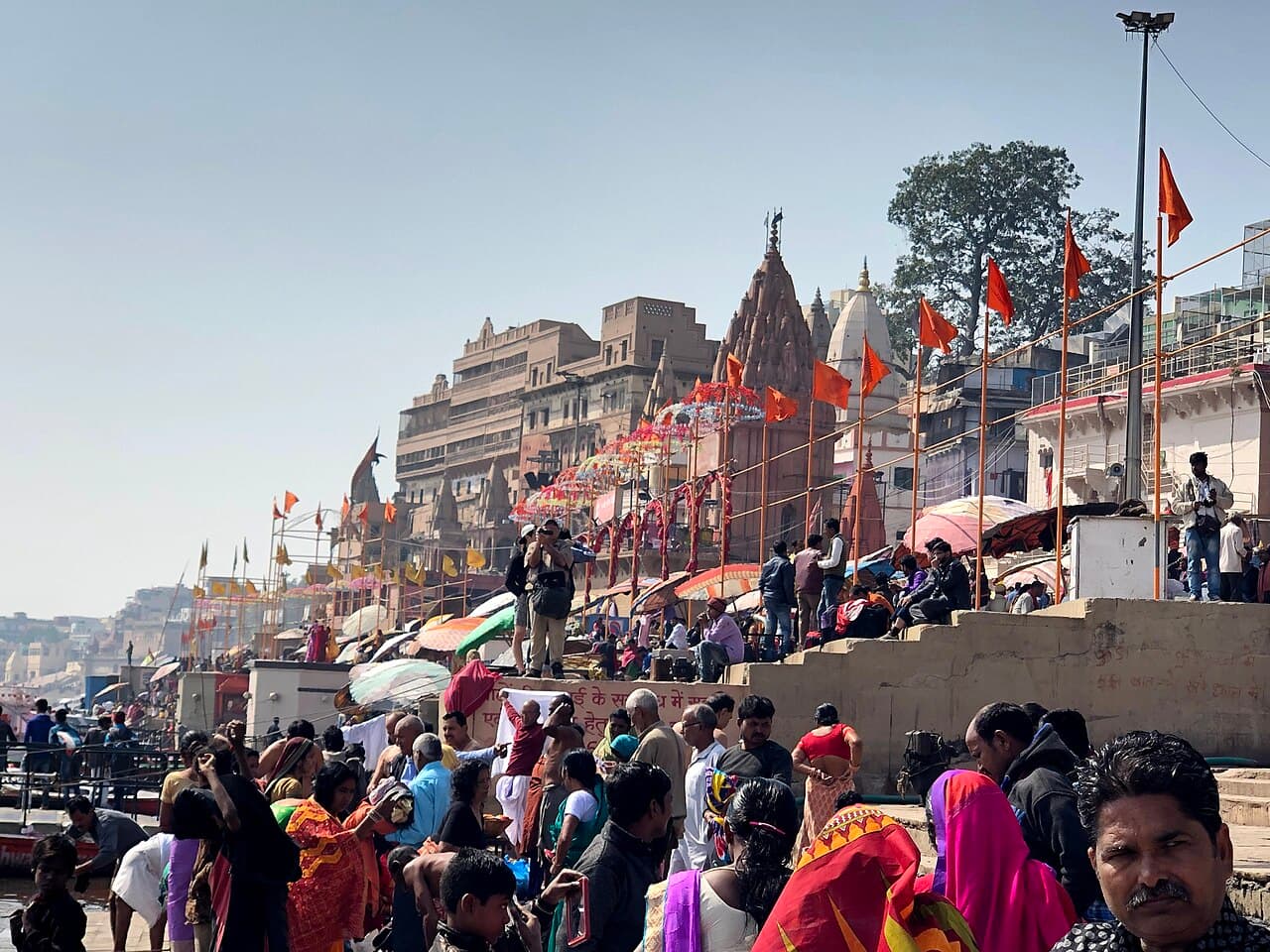 Dashashwamedh Ghat view 2